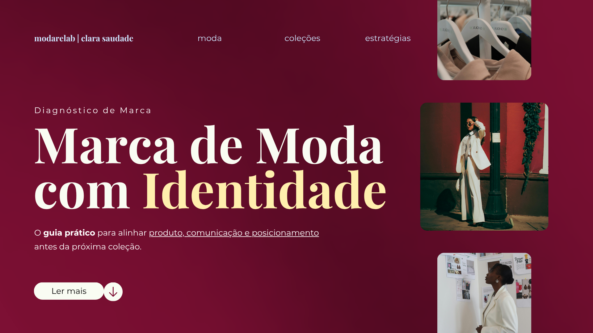 Capa do guia Marca de Moda com Identidade